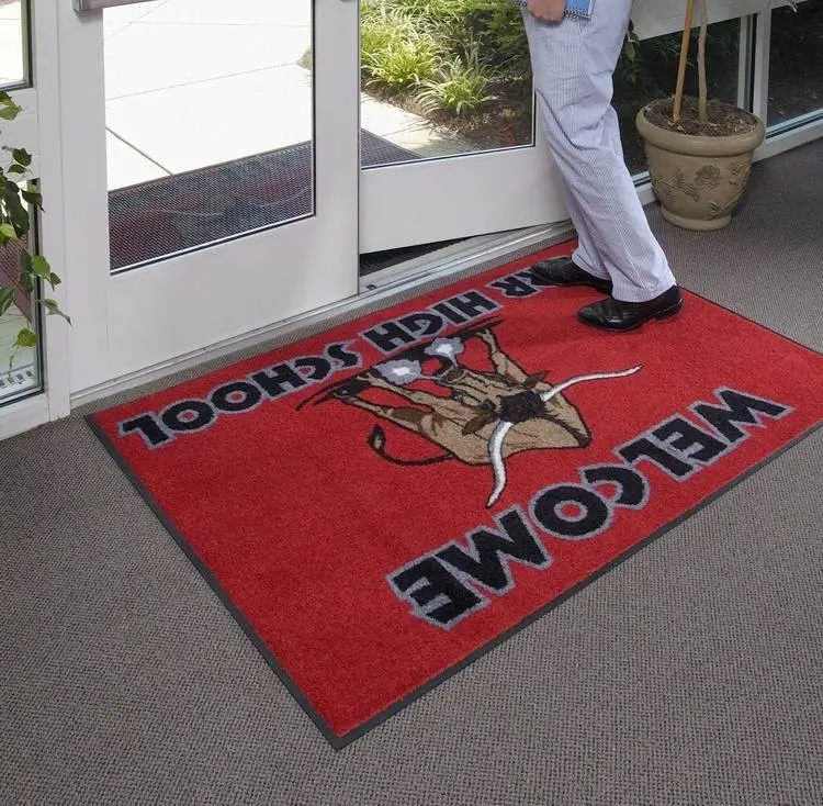 COMPU-PRINT Indoor Carpet Logo Floor Mat -  (LM0003)