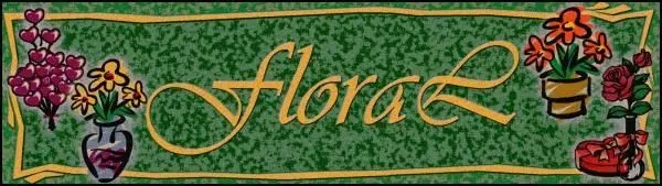 FLORAL SHOP SUPERMARKET Indoor Floor Mat -  (PDSM010)