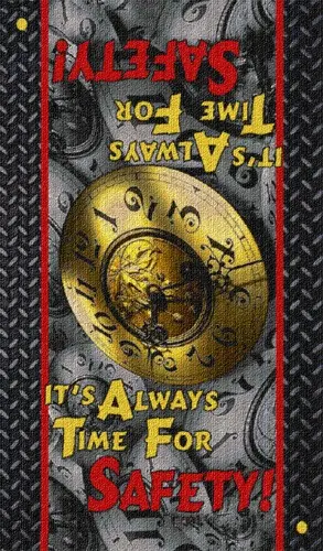 SAFETY MESSAGE - It's Always Time For Safety -  (PDS003)