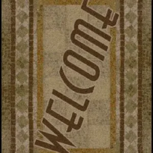 WELCOME 2 Greeting Indoor Entrance Floor Mat -  (PDG002)