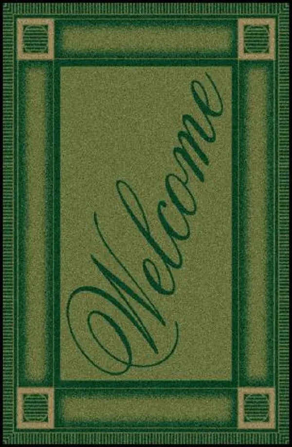 WELCOME 5 Greeting Indoor Entrance Floor Mat -  (PDG005)
