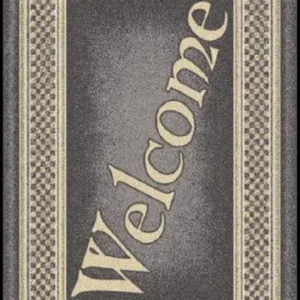 WELCOME 6 Greeting Indoor Entrance Floor Mat -  (PDG006)